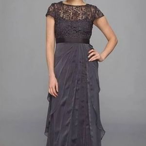 Adrianna Papell Dresses Adrianna Papell Cap Sleeve Lace